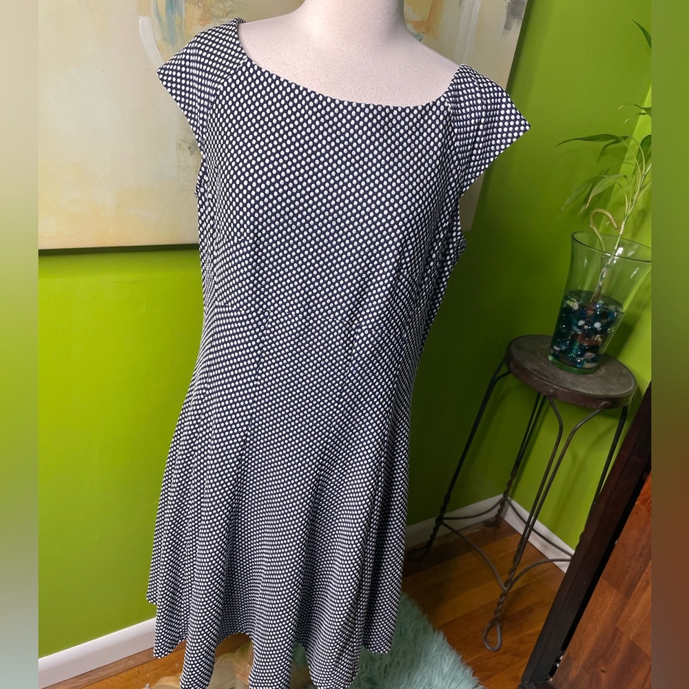 Classy polka dot dress